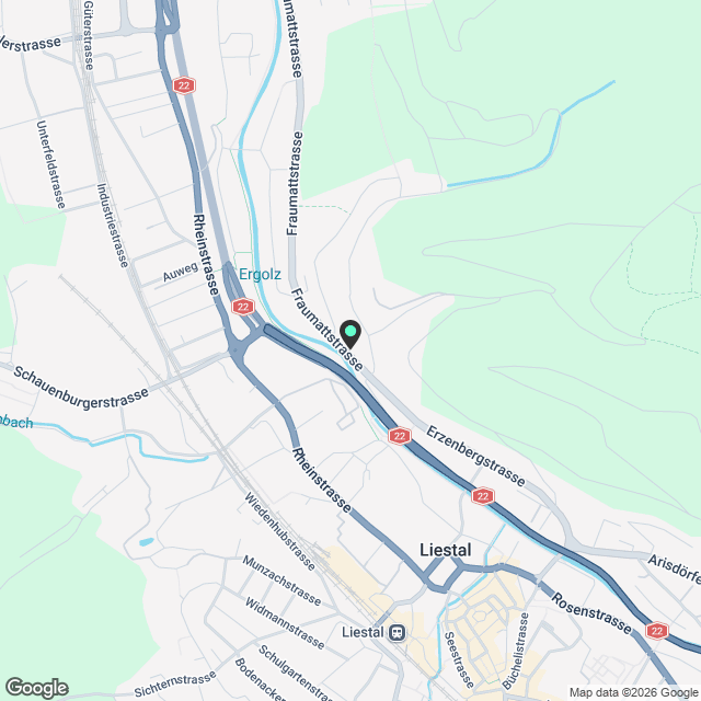 Erstvermietung nach Sanierung in der Fraumatt - Karte