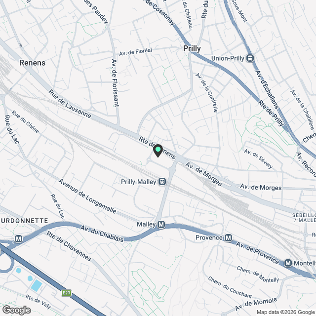 Magnifique appartement - Prilly - Karte