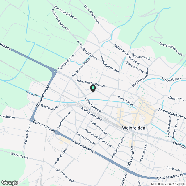 Erstbezug: Grosszügige 4.5-Zimmer Wohnung in Weinfelden - Karte