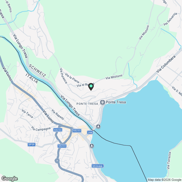 Moderno attico 3.5 locali con terrazze vista lago/monti - Karte