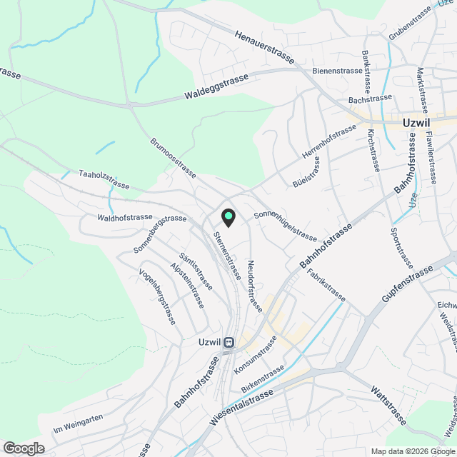 Moderne Wohnung mit grosser Dachterrasse - Karte