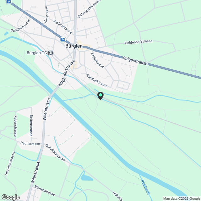 Erstvermietung - Blumenau Bürglen - 2.5 Zimmer-Wohnung - Karte