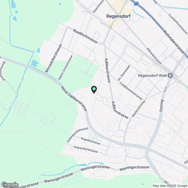 Moderne 4-Zimmer-Wohnung mit Balkon mit Blick ins Grüne - Karte