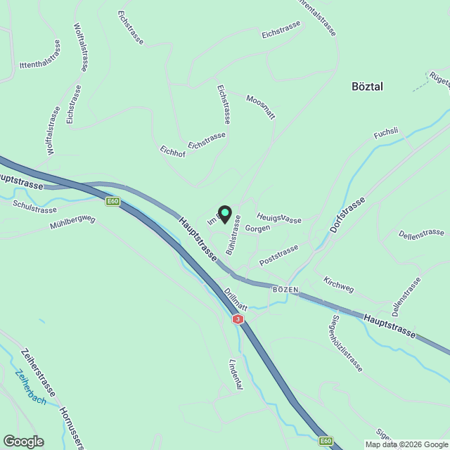 Moderne 2.5-Zimmer-Wohnung mit grosser Sonnenterrasse - Karte