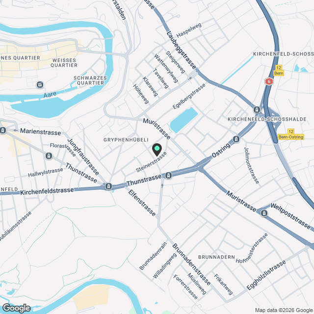 3 ½ rooms apartment, 3006 Bern - Karte