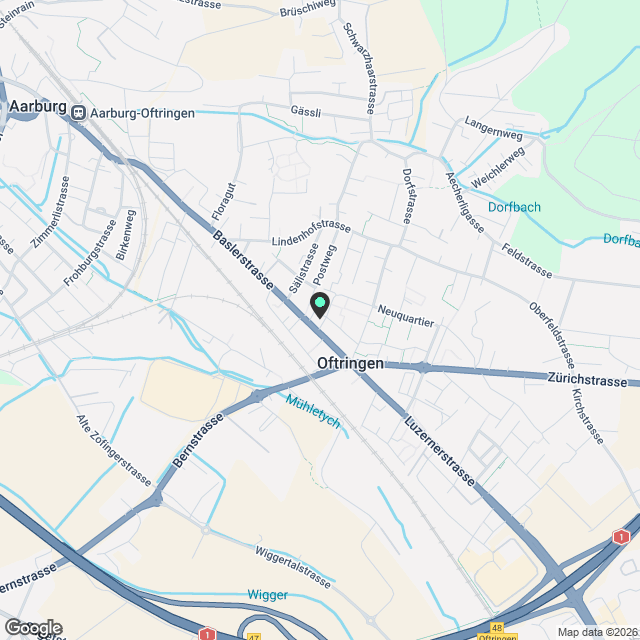 Exklusive 3.5-Zimmer-Wohnung mit hochwertigem Ausbau an zentraler Lage - Karte