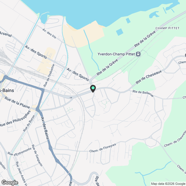 Appartement 2.5 pièces au dernier étage - Karte