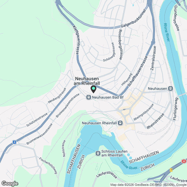 Rhyfalltower - Herausragend wohnen - Karte