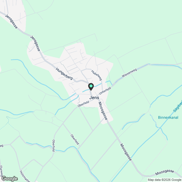 Modernes 6.5-Zimmer-Reihenfamilienhaus (Mittelhaus) in ruhiger Lage von Jens - Karte