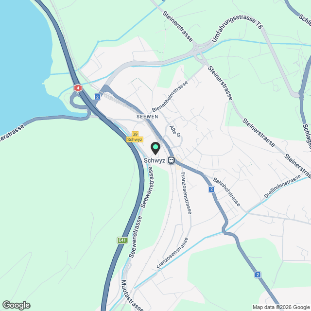 BEFRISTET | 3.5 Zimmer-Masionettewohnung in Seewen - Karte