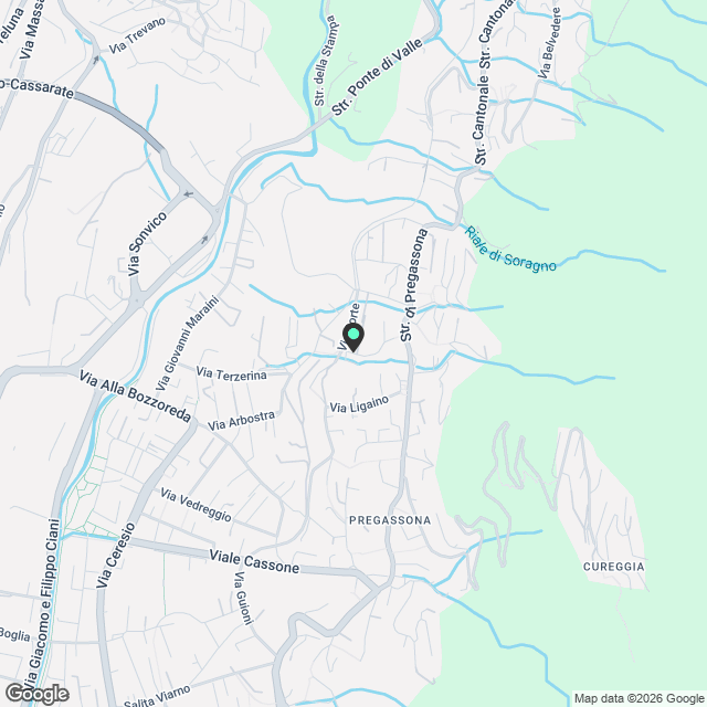 PREGASSONA: NUOVO 3.5 LOCALI CON GIARDINO - Karte