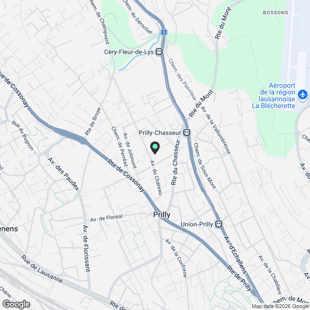 Superbe appartement neuf de 2,5 pièces balcon vue sur le lac - Karte