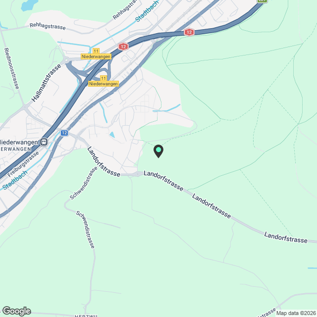 Urban & naturnah - Neubauwohnung im Feuerfalter Köniz - Karte