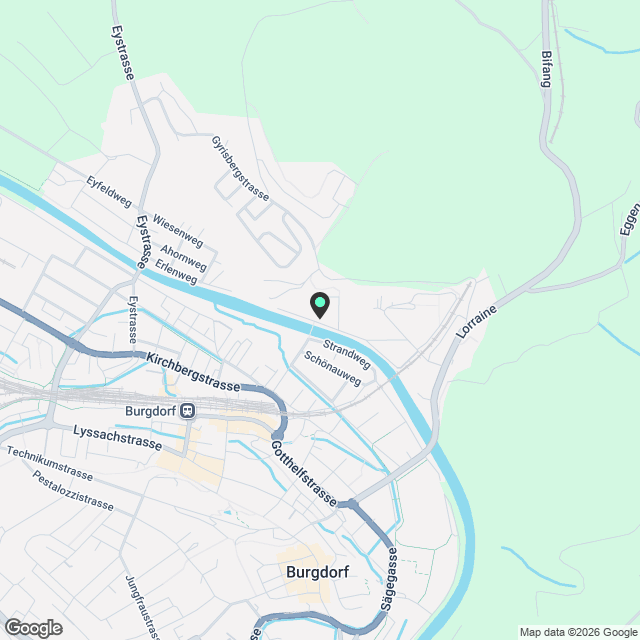 Letzte 5.5-Zimmerwohnung am Uferweg - Karte