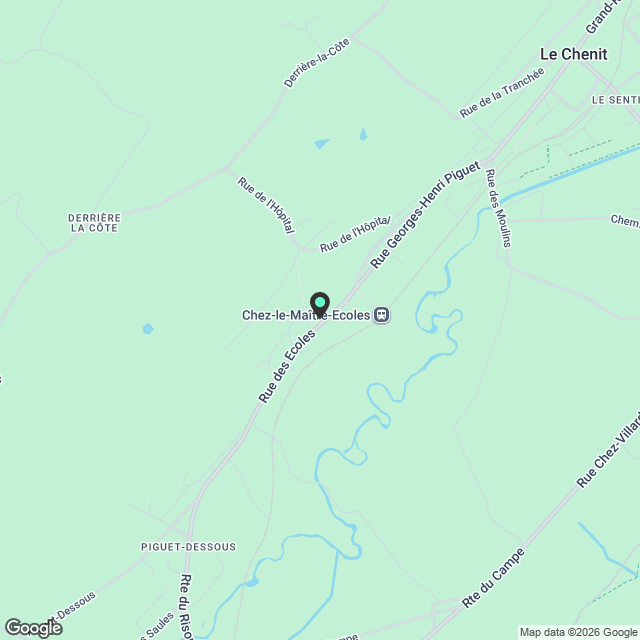 Appartement moderne de 2.5 pièces au 1er étage - Karte