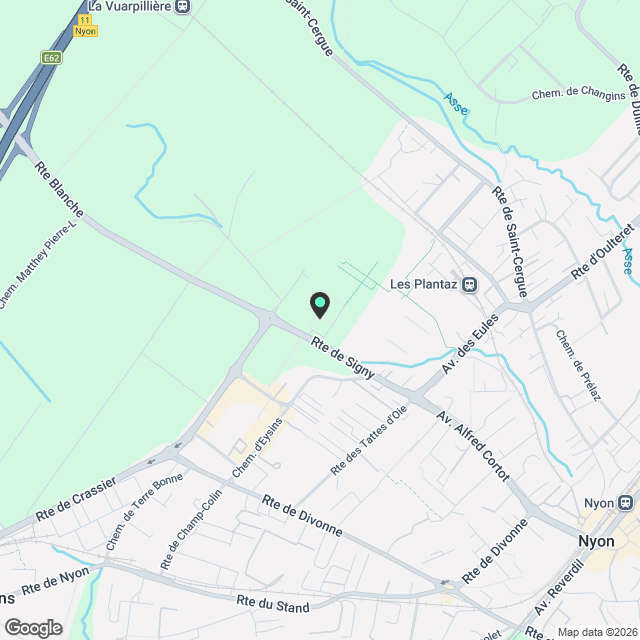 Magnifique appartement à Nyon - Karte