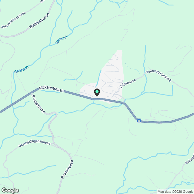 3.5-Zimmer-Attika mit traumhafter Fern- und Bergsicht - Karte