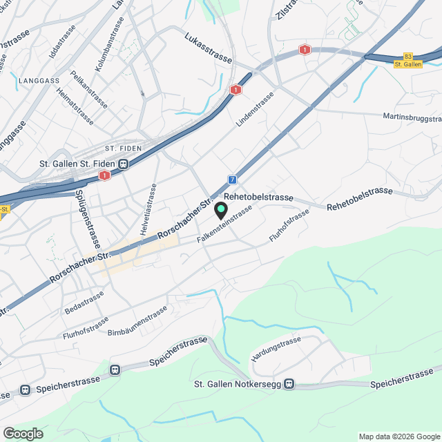 Erstvermietung gemütliche 1.5 Zimmer-Wohnung - Karte
