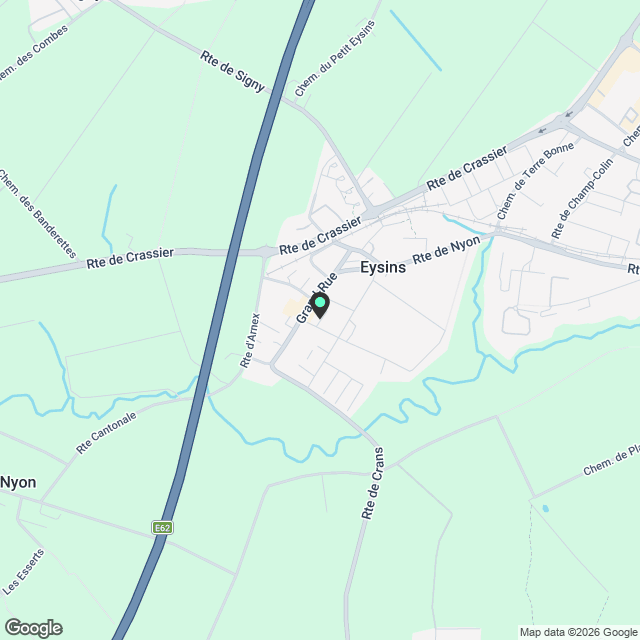 Magnifique appartement récent de 4,5 pièces au 1er étage, orientation Est - Karte