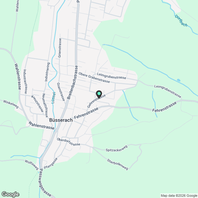 Tolle 3.5 Zimmerwohnung mit Aussicht - Karte