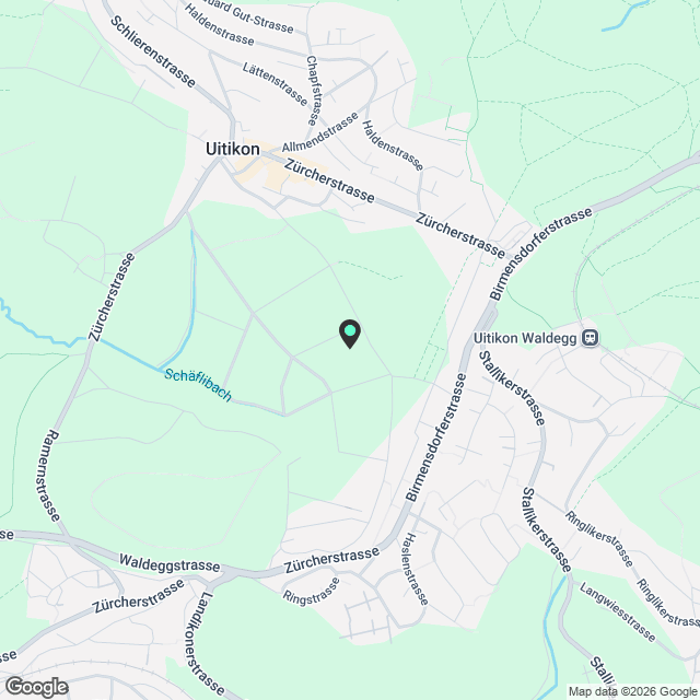 3.5 Zi-Wohnung Uitikon Waldegg Ringlikon mit Traum-Aussicht - Karte