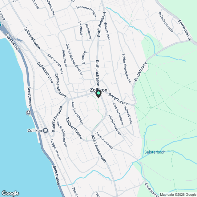 3.5-Zimmer-Wohnung mit Seesicht (befristet bis April 2027) - Karte