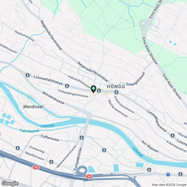 Modern 3-Room New Build Apartment with Balcony in Zürich Altstetten - Karte