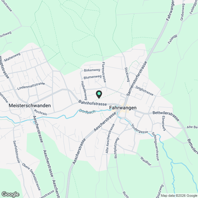 Moderne 3.5-Zimmer-Dachwohnung mit Minergie-Standard in Fahrwangen - Karte