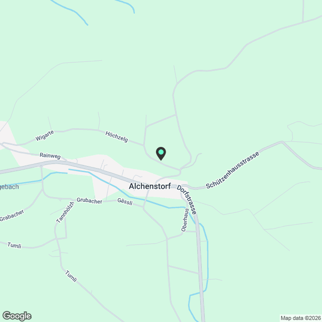 3,5 Zimmer Neubau-Wohnung mit Galerie in Alchenstorf - Karte