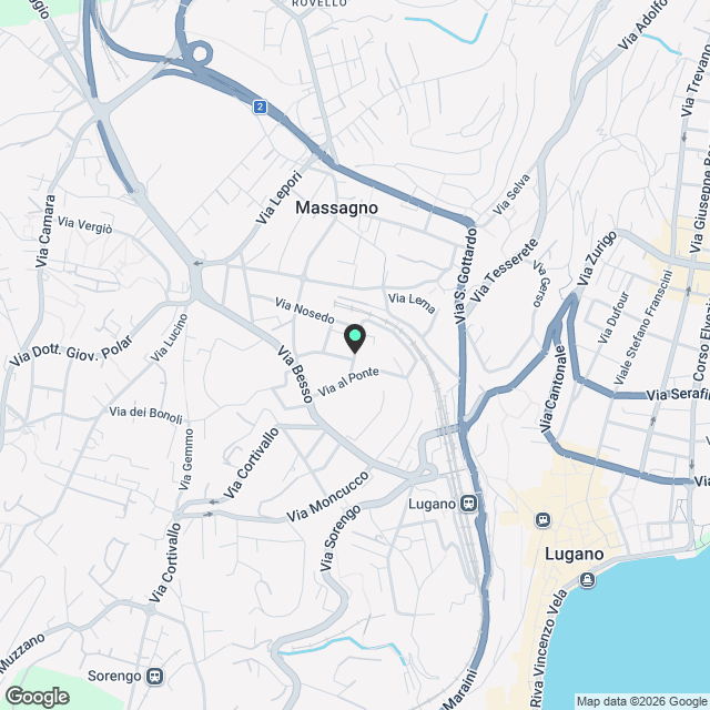 Nuova Residenza Le Fontane – 2.5 locali a Massagno – (piano 2 – 2A) - Karte