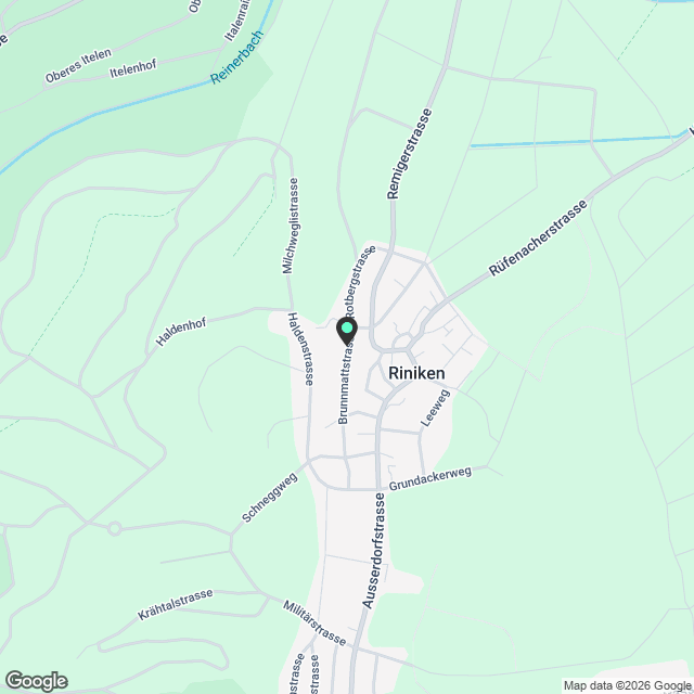 Moderne 3.5-Zimmer-Attikawohnung in Riniken - Neubau 2025 - Karte