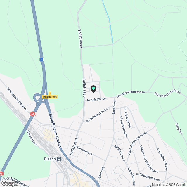 4.5-Zimmerwohnung in Bülach - Karte