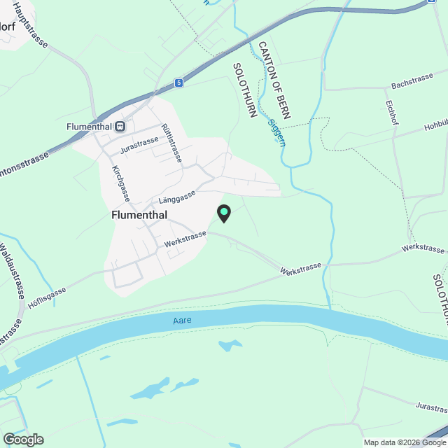 1 Zi. Studio inkl. Internet TV und Möbel Modern Ausgestattet - Karte