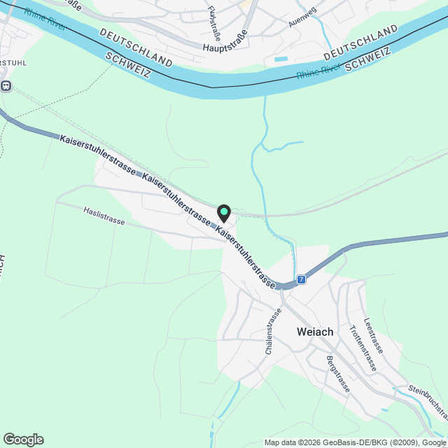 Moderne, grosszügige und helle Wohnung - Karte