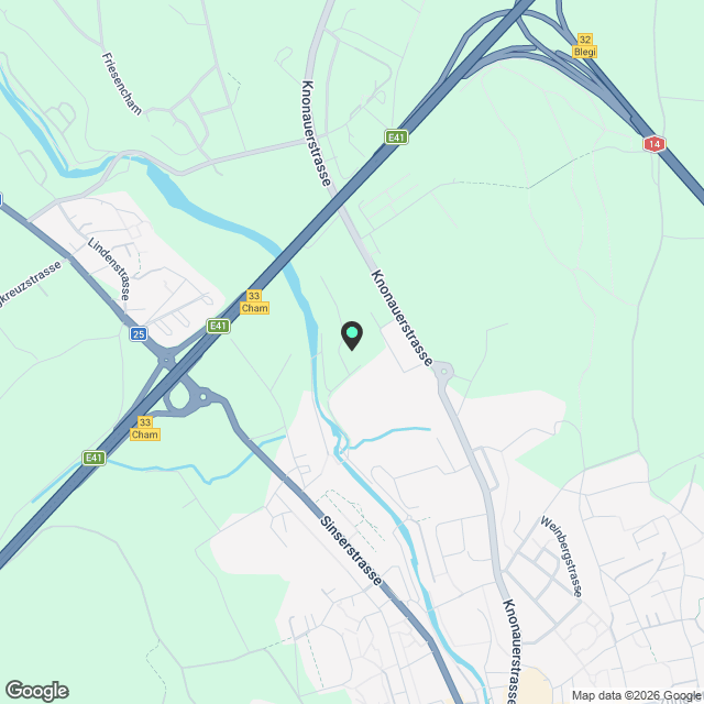 Zuhause am Lorzenpark (Livingstone) - Karte