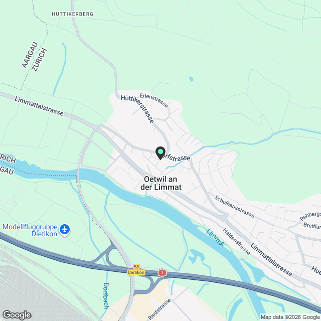 Historischer Charme erstrahlt in neuem Flair - Erstbezug in Oetwil an der Limmat - Karte