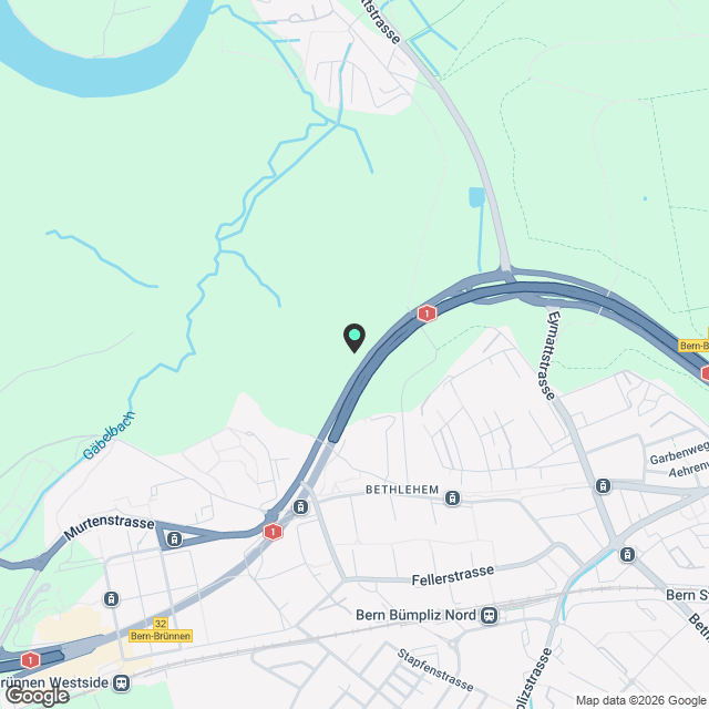 Grosszügige offene Wohnung mit viel Platz, inkl. Parkplatz - Karte