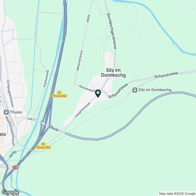 4-Zimmer-Wohnung mit Bergsicht - Karte