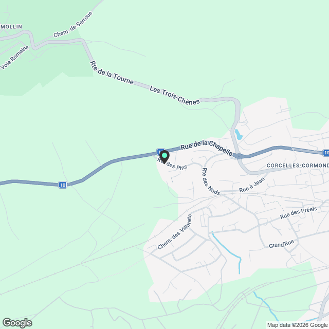 MODERNE, LUMINEUX & CONFORTABLE - Karte