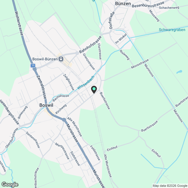 Erstbezug Moderne 2.5-Zimmer-Maisonette-Zimmerwohnung mit Blick ins Grüne - Karte