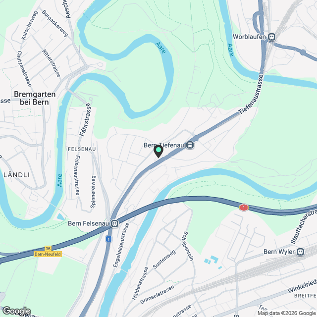 Wohnung in Bern - Karte