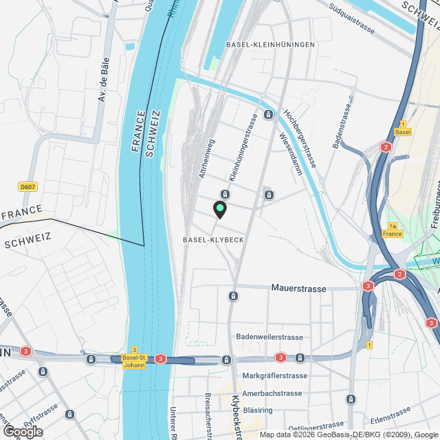 Hochwertig sanierte Wohnung mit Balkon beim Wiesenplatz - Karte