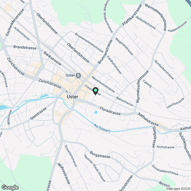2.5 Zimmerwohnung in Uster - Karte