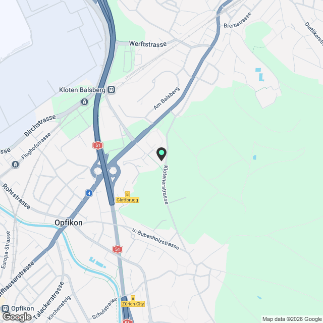 Erstvermietung nach Gesamtsanierung - Urbanes Wohnen im Brünnlipark Opfikon - Karte