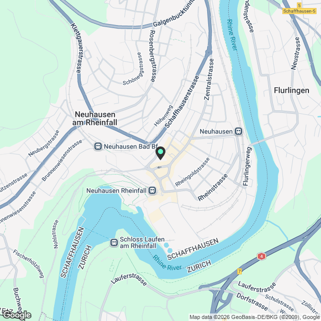 Moderne 4.5-ZWG im Herzen von Neuhausen! - Karte