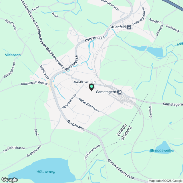 Moderne, helle 5.5-Zimmer-Neubau-Wohnung in Samstagern - Karte