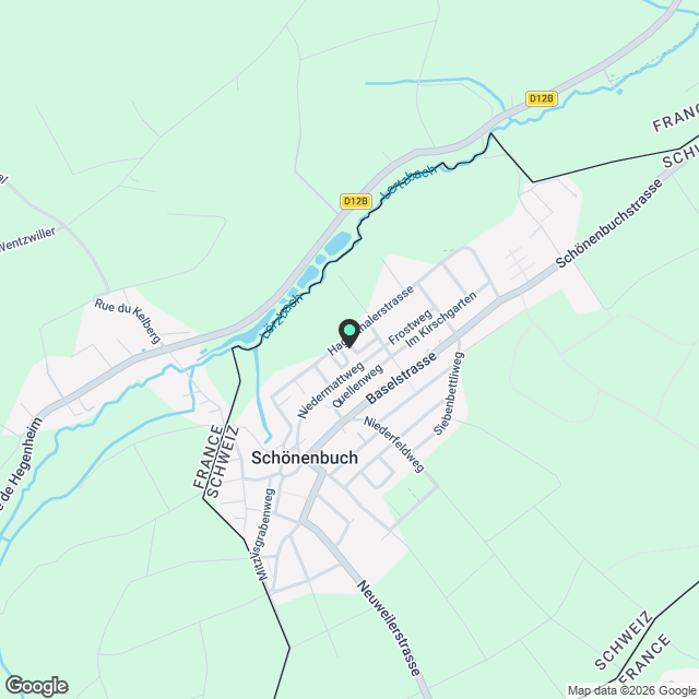Erstvermietung Einfamilienhaus mit grosszügigem Garten an familienfreundlicher Lage - Karte