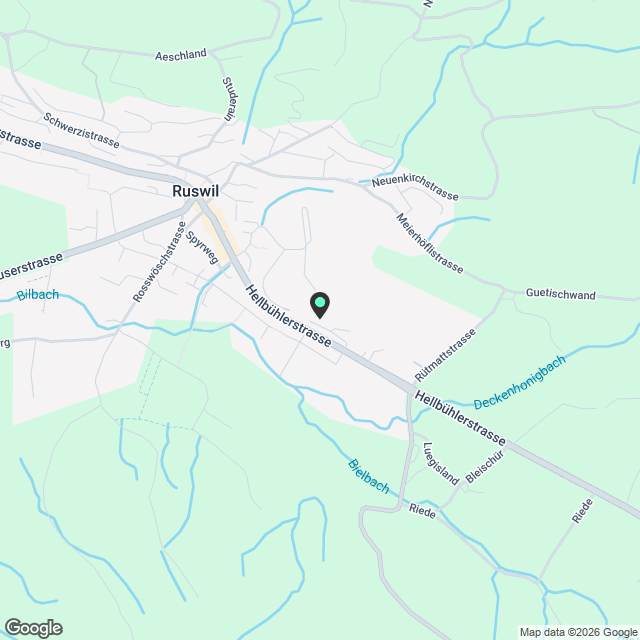 Wunderschöne 3.5 Zimmer Atriumwohnung in Ruswil - Karte