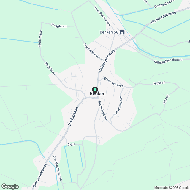 3.5-Zimmerwohnung in Benken - Karte