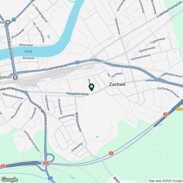 Erstbezug: Stilvolle 2.5-Zimmer-Wohnung im Eigentumsstandard mit Balkon - Karte